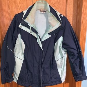 Women’s plus 2x Columbia 2 in 1 interchange jacket